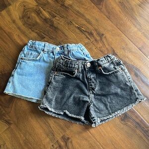 Zara Toddler Denim Shorts (Pair)